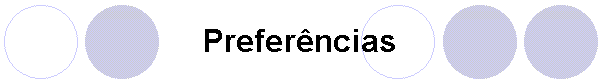 Preferncias
